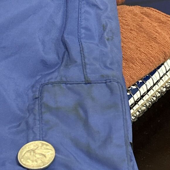 Precision Mountaineering Ski/Snowboard Jacket Men's Large Blue and Black - Picture 6 of 6